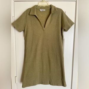 Double Zero Knit Green Dress, size Mystical Medium